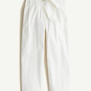 J. Crew Women's Tie-waist ripstop cotton pant